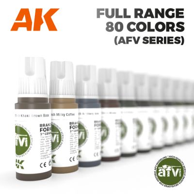 Boxart 3Gen – AFV Series – Full Range  AK 3rd Generation - AFV