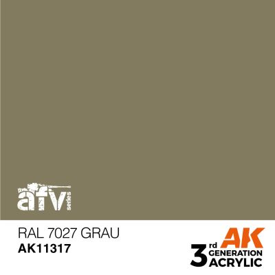 Boxart RAL 7027 Grau  AK 3rd Generation - AFV