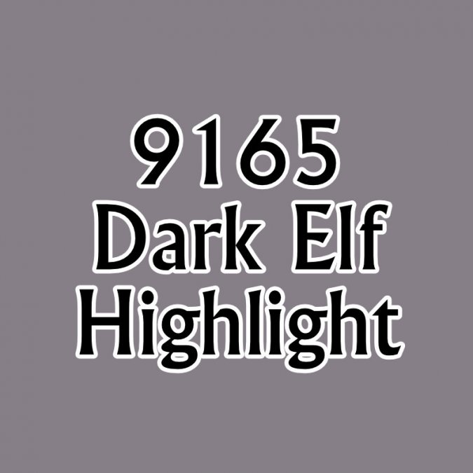 Boxart Dark Elf Highlight  Reaper MSP Core Colors