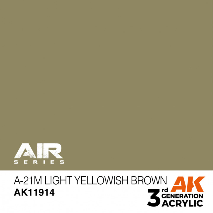 Boxart A-21M LIGHT YELLOWISH BROWN AK 11914 AK 3rd Generation - Air