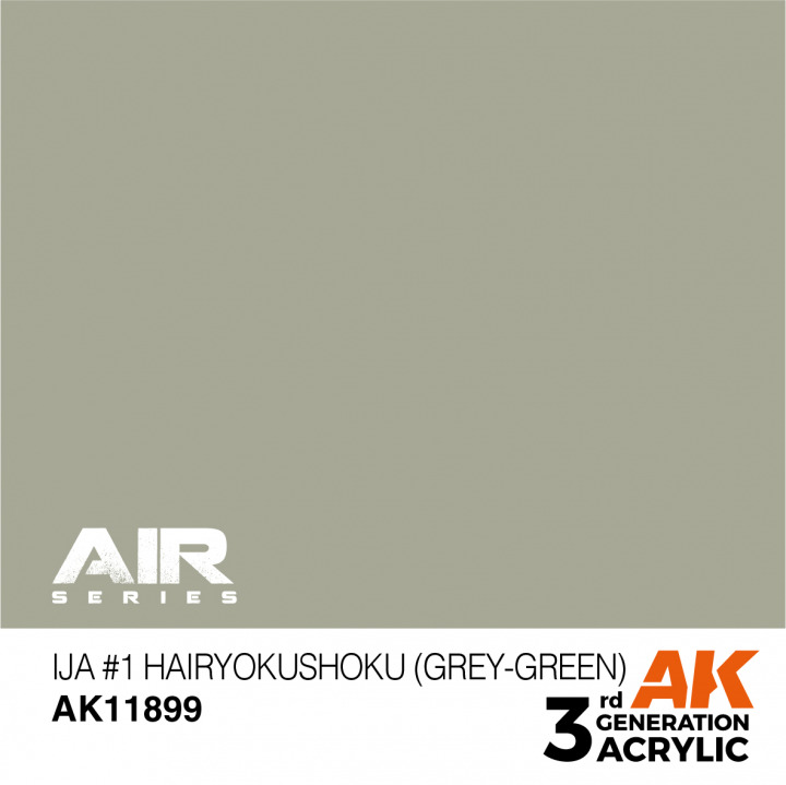 Boxart IJA #1 Hairyokushoku (Grey-Green)  AK 3rd Generation - Air