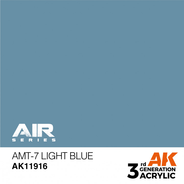 Boxart AMT-7 LIGHT BLUE AK 11916 AK 3rd Generation - Air