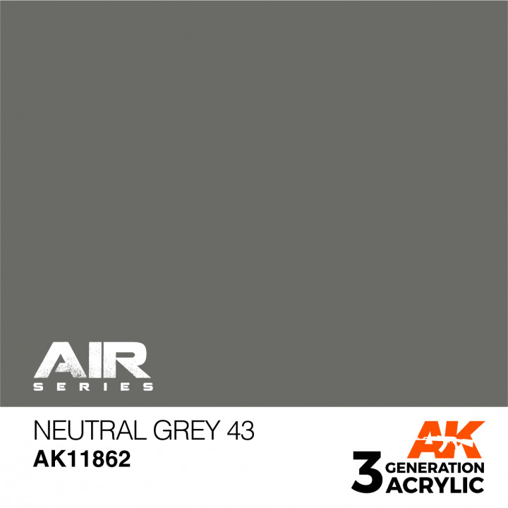 Boxart Neutral Grey 43  AK 3rd Generation - Air