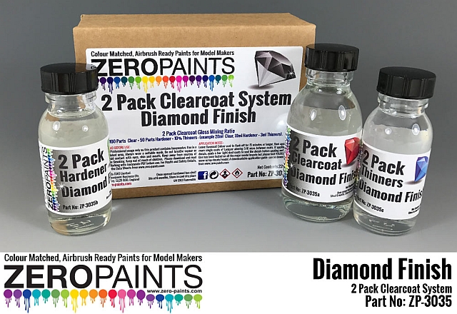 Boxart Diamond Finish - 2 Pack GLOSS Clearcoat System (2K Urethane)  Zero Paints