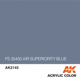 Boxart AIR SUPERIORITY BLUE FS 35450 AK 2145 AK Interactive Air Series