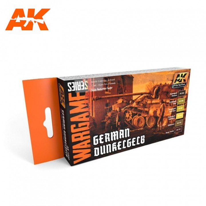 Boxart German Dunkelgelb Set (Wargame Series) AK 1552 AK Interactive
