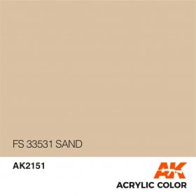 Boxart Sand FS 33531 AK 2151 AK Interactive Air Series