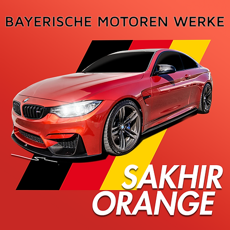 Boxart BMW Sakhir Orange  Splash Paints