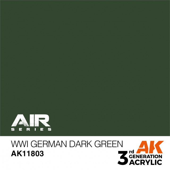 Boxart WWI German Dark Green  AK 3rd Generation - Air