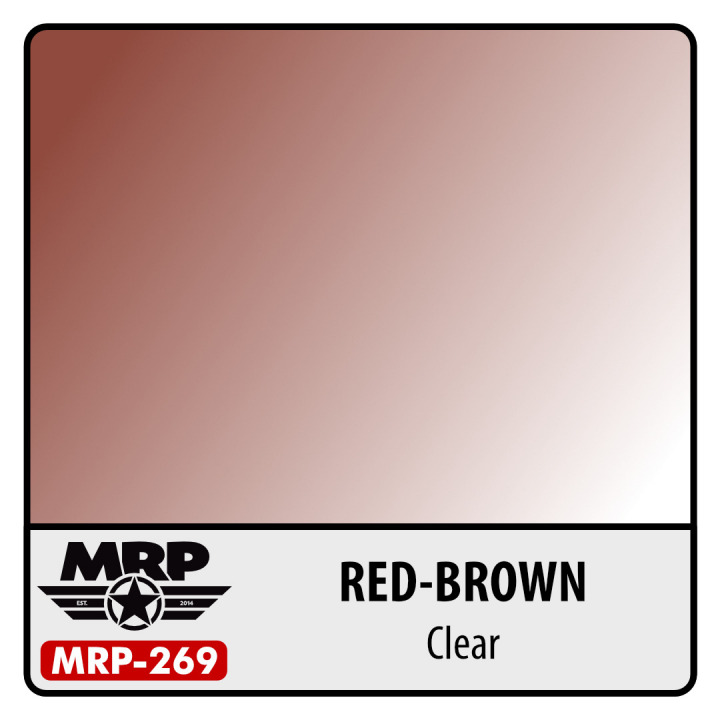 Boxart Red-Brown (Clear)  MR.Paint