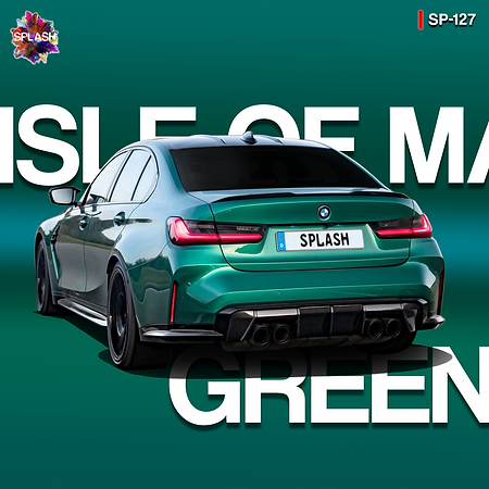 Boxart BMW Isle of Man Green  Splash Paints
