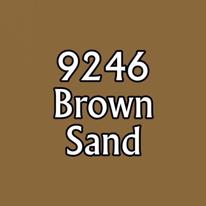 Boxart Brown Sand  Reaper MSP Core Colors
