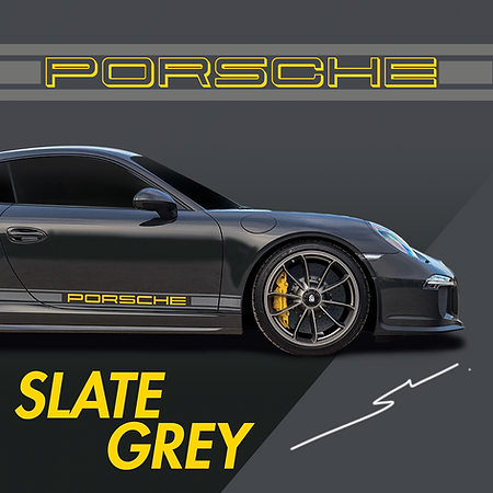 Boxart Porsche Slate Grey  Splash Paints