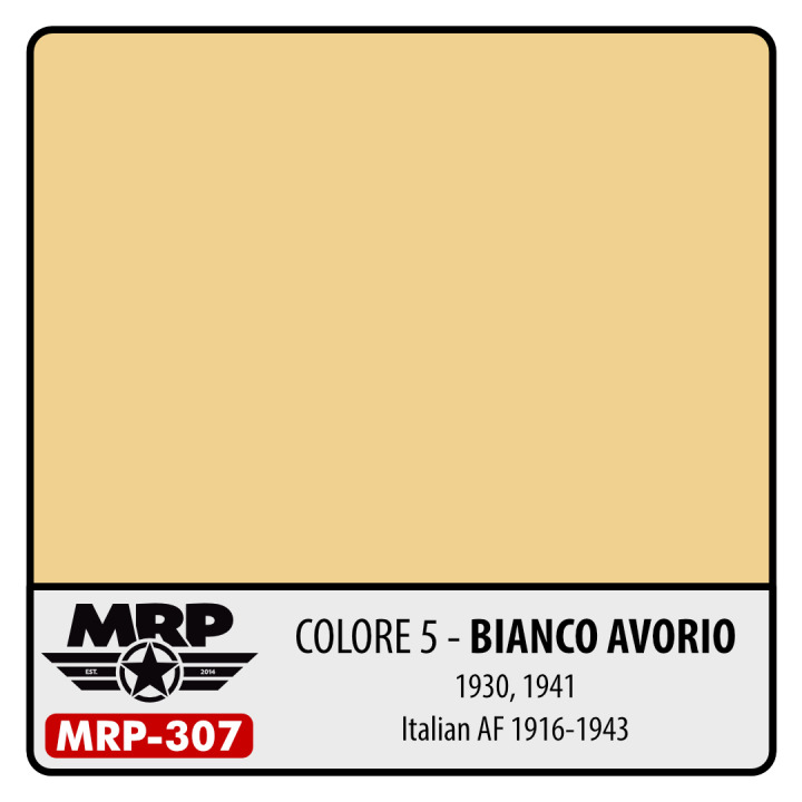 Boxart Colore 5 – Bianco Avorio – 1930, 1941 (Italian AF 1916-43)  MR.Paint