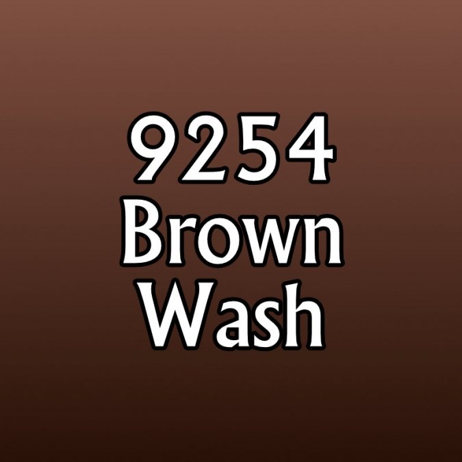 Boxart Brown Wash  Reaper MSP Core Colors