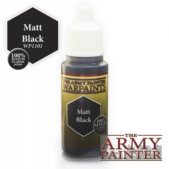 Boxart Matt Black  The Army Painter