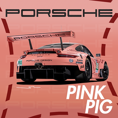 Boxart Porsche Pink Pig  Splash Paints