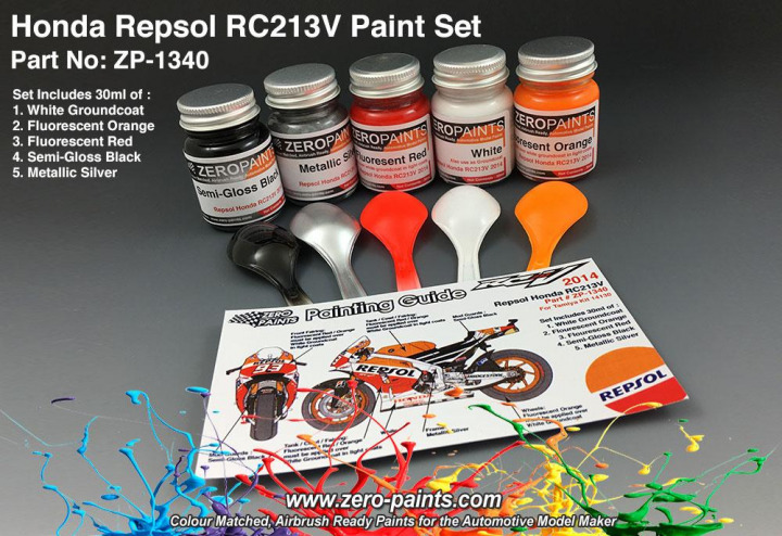 Boxart Repsol Honda RC213V 2014 Paint Set ZP-1340 Zero Paints