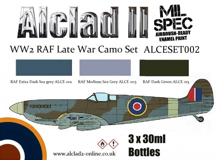 Boxart RAF Late War Fighters & Bombers  Alclad II