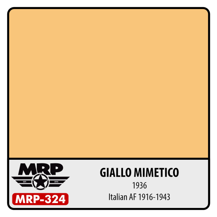 Boxart Giallo Mimetico – 1936 (Italian AF 1916-43)  MR.Paint