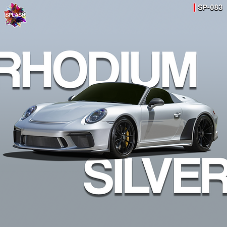 Boxart Porsche Rhodium Silver  Splash Paints