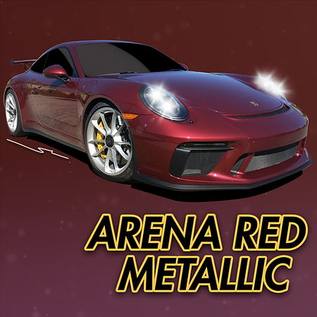 Boxart Porsche Arena Red Metallic  Splash Paints