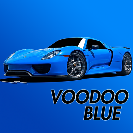 Boxart Porsche Voodoo Blue  Splash Paints