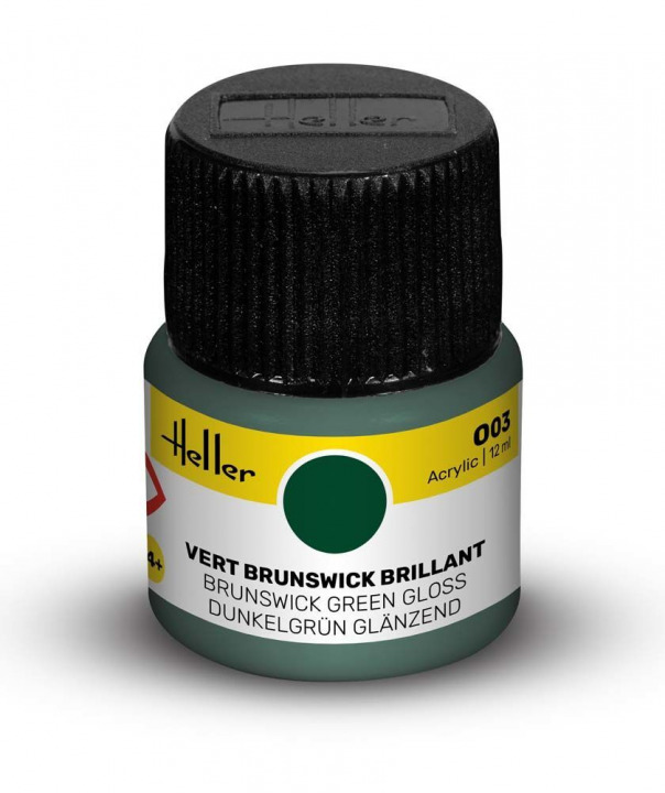 Boxart Vert Brunswick brilliant (Gloss Brunswick Green) 9003 Heller Acrylic