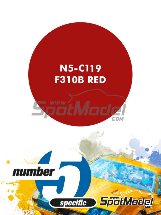 Boxart F310B Red  Number Five