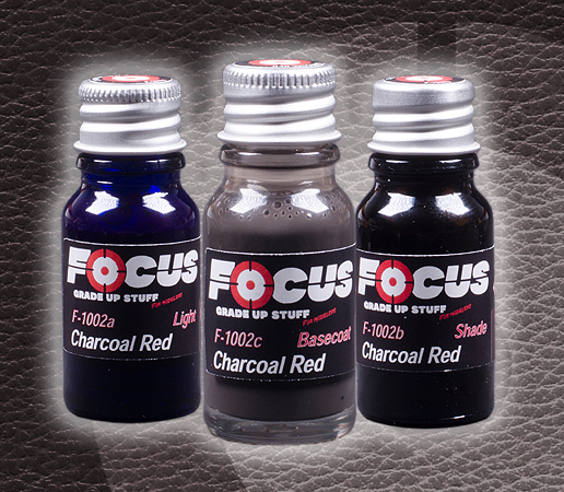 Boxart Charcoal Red Leather  Focus for Modelers