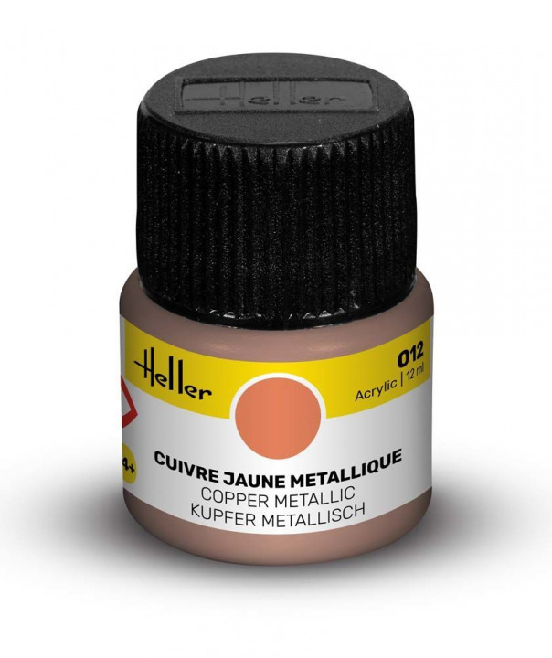 Boxart Cuivre Jaune (Copper) 9012 Heller Acrylic