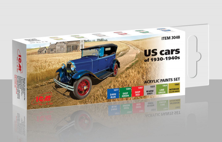 Boxart US cars of 1930 – 1940s  ICM