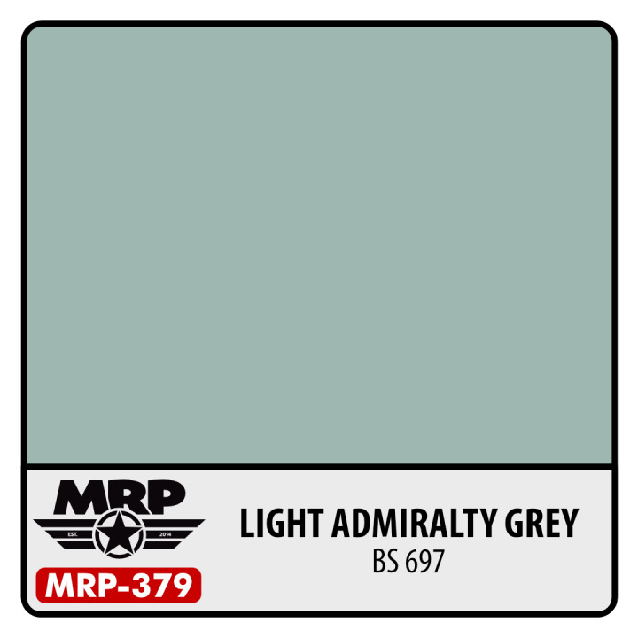Boxart Light Admiralty Grey (BS 697) BS-697 MR.Paint