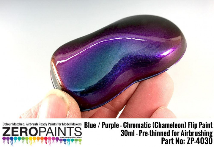 Boxart Blue/Purple - Chromatic (Chameleon) Flip  Zero Paints