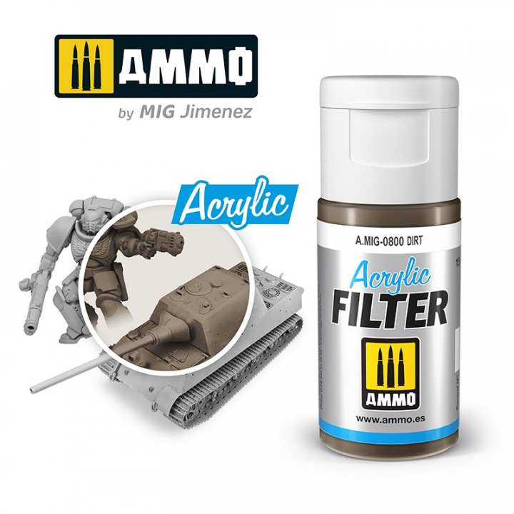 Boxart ACRYLIC FILTER Dirt  Ammo by Mig Jimenez