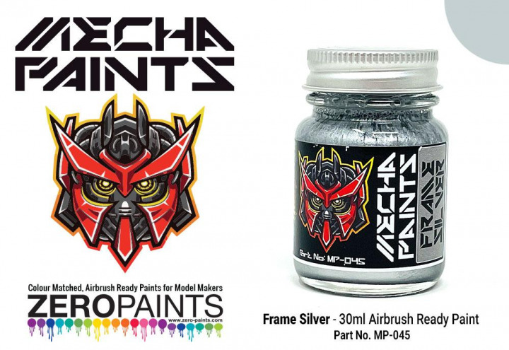 Boxart Frame Silver  Mecha Paints