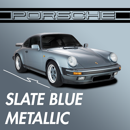 Boxart Porsche Slate Blue Metallic  Splash Paints