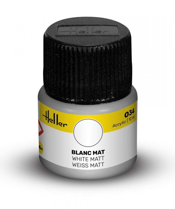 Boxart Blanc mat (Matt White) 9034 Heller Acrylic