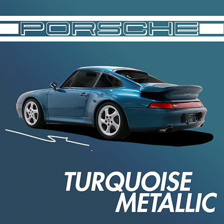 Boxart Porsche Turquoise Metallic  Splash Paints