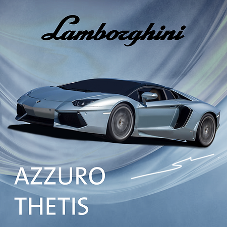 Boxart Lamborghini Azzurro Thetis  Splash Paints