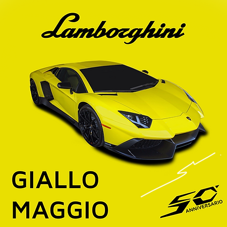 Boxart Lamborghini Giallo Maggio  Splash Paints