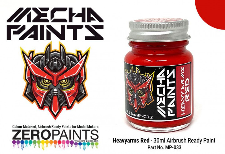 Boxart Heavyarms Red  Mecha Paints