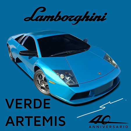 Boxart Lamborghini Verde Artemis  Splash Paints