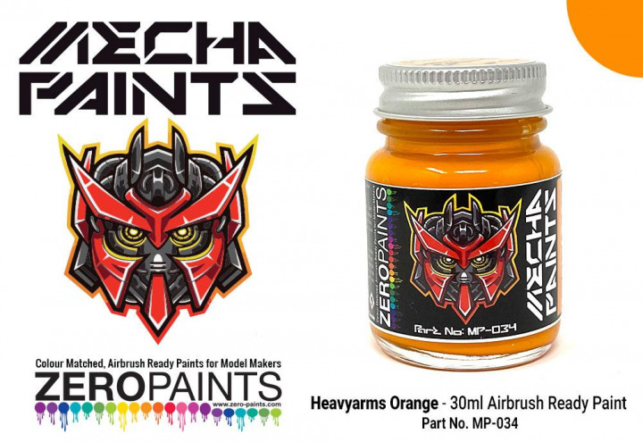 Boxart Heavyarms Orange  Mecha Paints