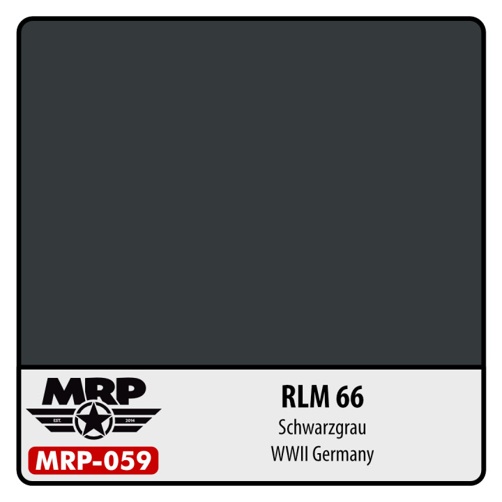 Boxart RLM 66 Schwarzgrau FS36081  MR.Paint