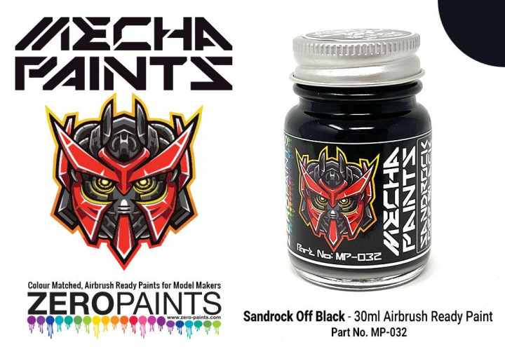 Boxart Sandrock Off Black  Mecha Paints