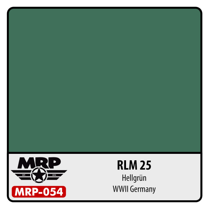 Boxart RLM 25 Hellgrün FS34108  MR.Paint