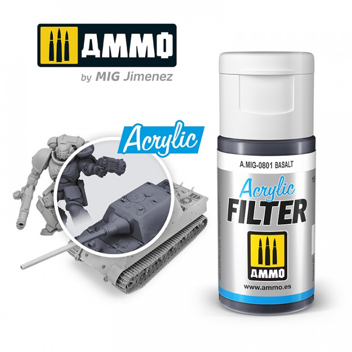 Boxart ACRYLIC FILTER Basalt  Ammo by Mig Jimenez