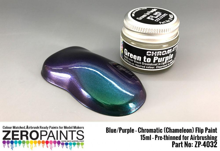 Boxart Green/Purple - Chromatic (Chameleon) Flip  Zero Paints
