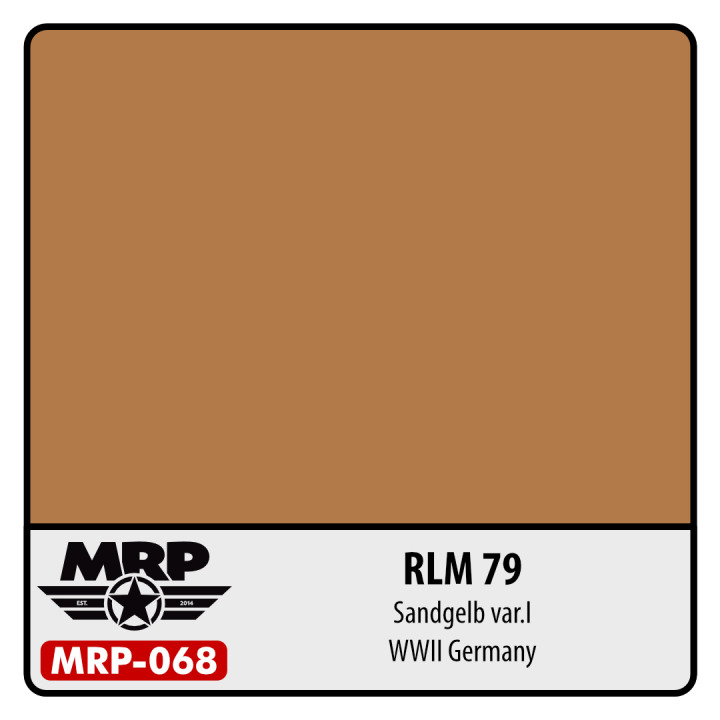 Boxart RLM 79 Sandgelb (variant 1) FS33434  MR.Paint